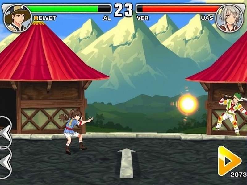 Intense curry-powered combat in action Curry Combat Ace Gameplay Screenshot